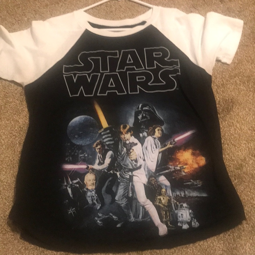 Star Wars Baseball Tee